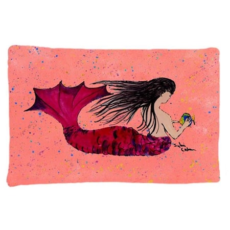 Carolines Treasures Carolines Treasures 8338PILLOWCASE 20.5 x 30 in. Mermaid Moisture Wicking Fabric Standard Pillow Case 8338PILLOWCASE